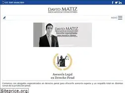 Sites similar to matizabogados.co