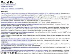 Sites similar to matjazperc.com