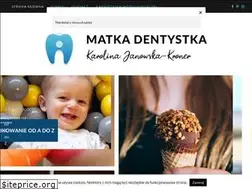 Sites similar to matkadentystka.pl