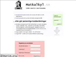Sites similar to matkalkyl.se