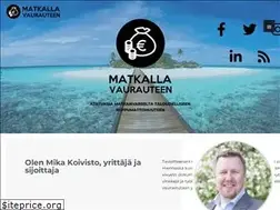 Sites similar to matkallavaurauteen.com