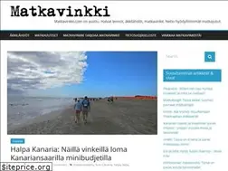 Sites similar to matkavinkki.com