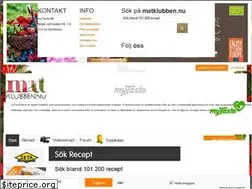Sites similar to matklubben.se
