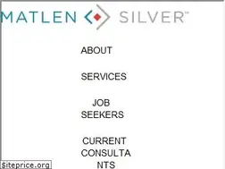 Sites similar to matlensilver.com