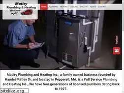 Sites similar to matleyplumbing.com