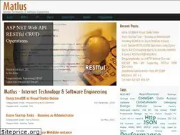 Sites similar to matlus.com