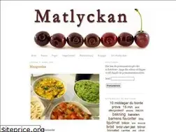 Sites similar to matlyckan.blogspot.com