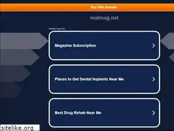 Sites similar to matmag.net