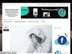 Sites similar to matmainaczej.pl