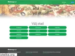 Sites similar to matmenyer.se