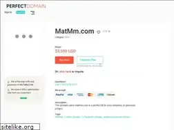 Sites similar to matmm.com
