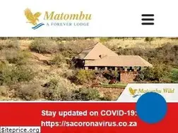 Sites similar to matombu.co.za