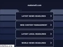 Sites similar to matome5.com