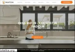 Sites similar to maton.si