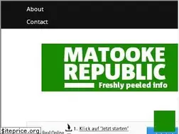 Sites similar to matookerepublic.com
