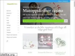 Sites similar to matoppskrifter123.no