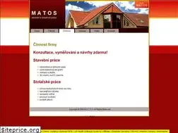 Sites similar to matos.cz