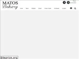 Sites similar to matosbakery.com