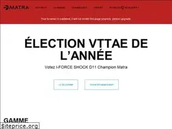 Sites similar to matra.com