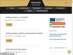 Sites similar to matraballa.hu