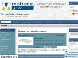 Sites similar to matrace-store.cz