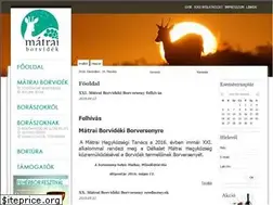 Sites similar to matraiborvidek.hu