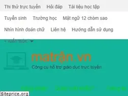 Sites similar to matran.edu.vn