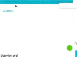 Sites similar to matrasy54.ru