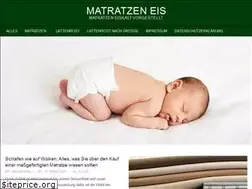 Sites similar to matratzen-eis.de