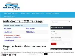 Sites similar to matratzen-tests.com