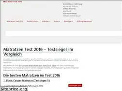 Sites similar to matratzen-tests.org