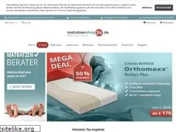 Sites similar to matratzenshop24.de