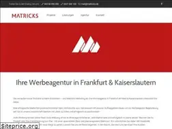 Sites similar to matricks.de