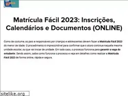Sites similar to matriculafacil.inf.br