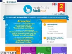 Sites similar to matriculafacil.rj.gov.br