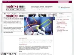 Sites similar to matriks.no