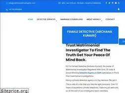 Sites similar to matrimonialinvestigator.com