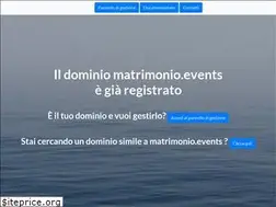 Sites similar to matrimonio.events