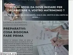 Sites similar to matrimonioecerimonie.it