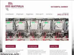 Sites similar to matritca.ru