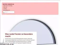 Sites similar to matrix-genesis.de