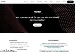 Sites similar to matrix.org