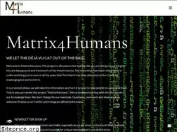 Sites similar to matrix4humans.com