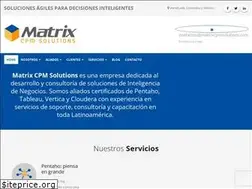 Sites similar to matrixcpmsolutions.com