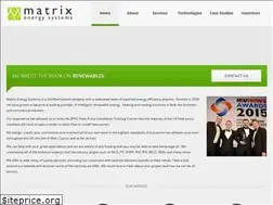 Sites similar to matrixenergysystems.co.uk