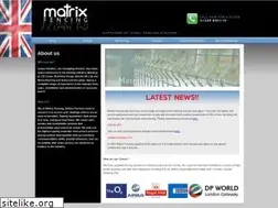 Sites similar to matrixfencing.com