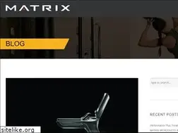 Sites similar to matrixfitnessblog.co.uk
