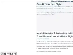 Sites similar to matrixflights.com