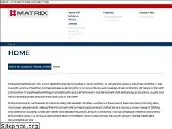 Sites similar to matrixhrindia.com