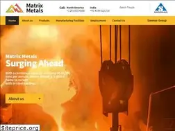 Sites similar to matrixmetalsglobal.com